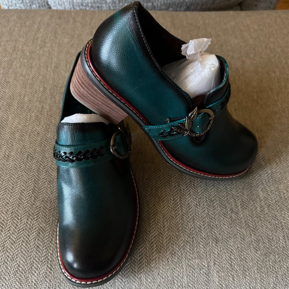 Vintage Look Handmade Leather Fashion Shoes